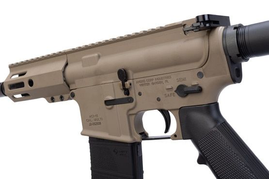 Andro Corp AR pistol with Mil-Spec lpk.